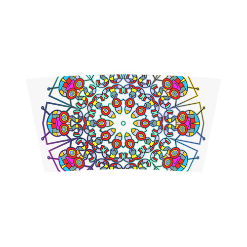 CRAZY HAPPY FREAK Mandala multicolored Bandeau Top