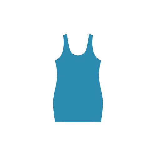 Blue Jewel Medea Vest Dress (Model D06)