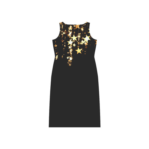 Christmas stars Phaedra Sleeveless Open Fork Long Dress (Model D08)