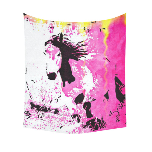 Animal ArtStudio 22916 Horse Cotton Linen Wall Tapestry 51"x 60"