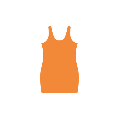 Orange Popsicle Medea Vest Dress (Model D06)