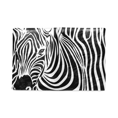 zebra opart, black and white Custom NoteBook B5