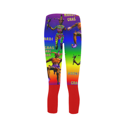 mARDI gRAS 11 Capri Legging (Model L02)