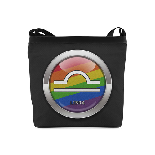Libra - LGBT Pride Rainbow Crossbody Bags (Model 1613)