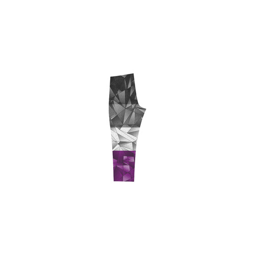 Abstract Asexual Flag Capri Legging (Model L02)
