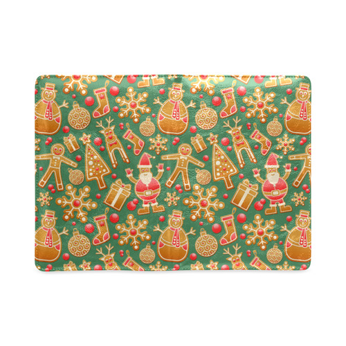 Christmas ginger pattern Custom NoteBook A5