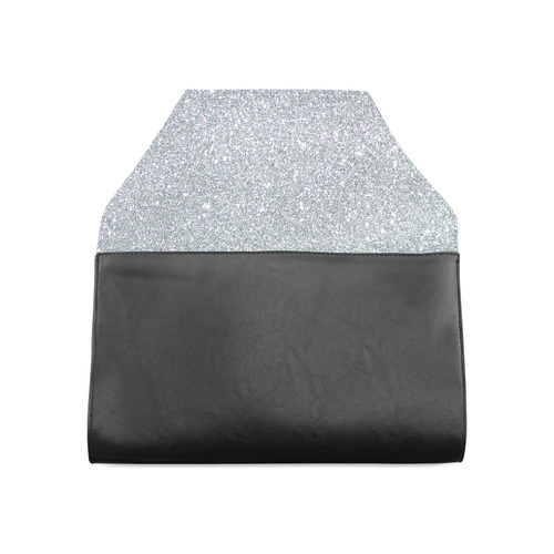 Sparkly Elegant Silver Clutch Bag (Model 1630)
