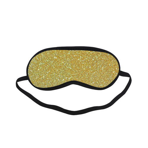 Sparkly Elegant Gold Sleeping Mask