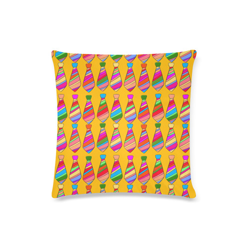 Popart Tie by Popart Lover Custom Zippered Pillow Case 16"x16"(Twin Sides)