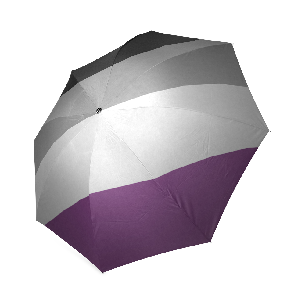 Asexual Pride Flag Foldable Umbrella Model U01 Id D792319