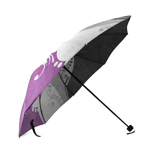 Asexual Ornamental Flag Foldable Umbrella (Model U01)