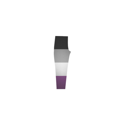Asexual Pride Flag Capri Legging (Model L02)