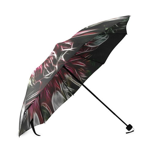 Brilliant Fractal Flower Of Light Foldable Umbrella (Model U01)