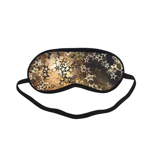 Christmas gold stars Sleeping Mask