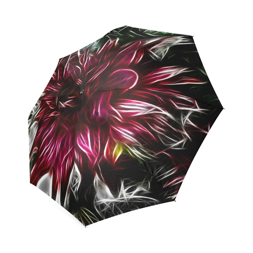 Brilliant Fractal Flower Of Light Foldable Umbrella (Model U01)