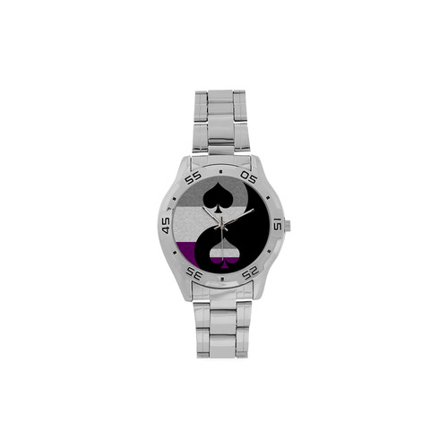 Asexual Yin and Yang Men's Stainless Steel Analog Watch(Model 108)