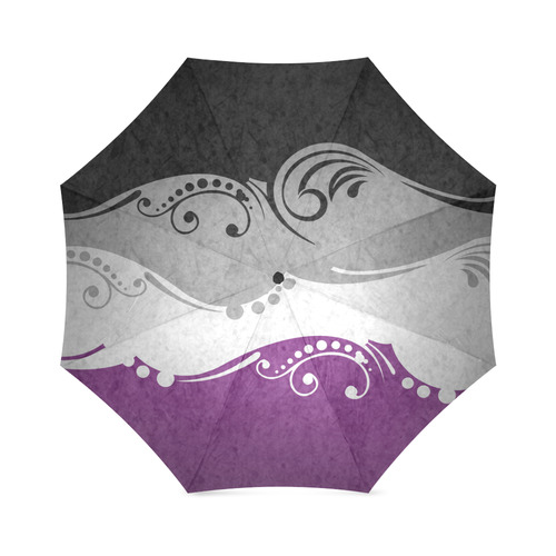 Asexual Ornamental Flag Foldable Umbrella (Model U01)