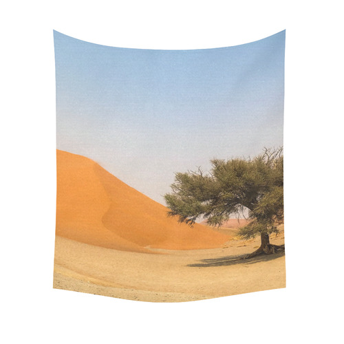 Africa_20160909 Cotton Linen Wall Tapestry 51"x 60"