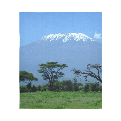 Africa_20160905 Cotton Linen Wall Tapestry 51"x 60"