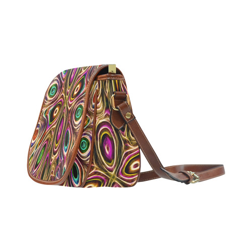 Peacock Strut II - Jera Nour Saddle Bag/Large (Model 1649)