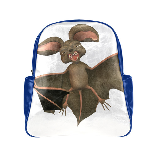 cute bat (halloween) Multi-Pockets Backpack (Model 1636)