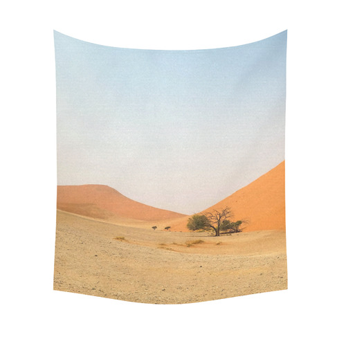 Africa_20160910 Cotton Linen Wall Tapestry 51"x 60"