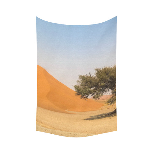 Africa_20160909 Cotton Linen Wall Tapestry 60"x 90"