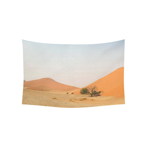 Africa_20160910 Cotton Linen Wall Tapestry 60"x 40"