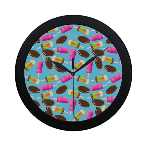icecream Circular Plastic Wall clock