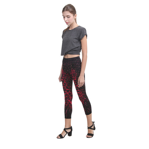 Space Explosion by Artdream Capri Legging (Model L02)