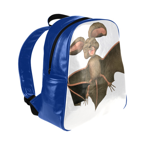 cute bat (halloween) Multi-Pockets Backpack (Model 1636)