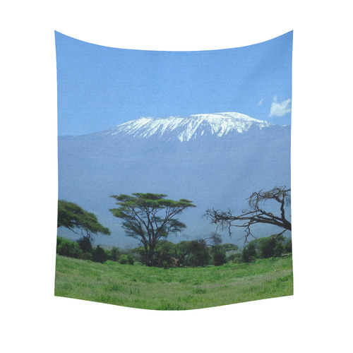 Africa_20160905 Cotton Linen Wall Tapestry 51"x 60"