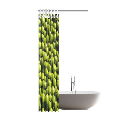 healthy peas Shower Curtain 36"x72"