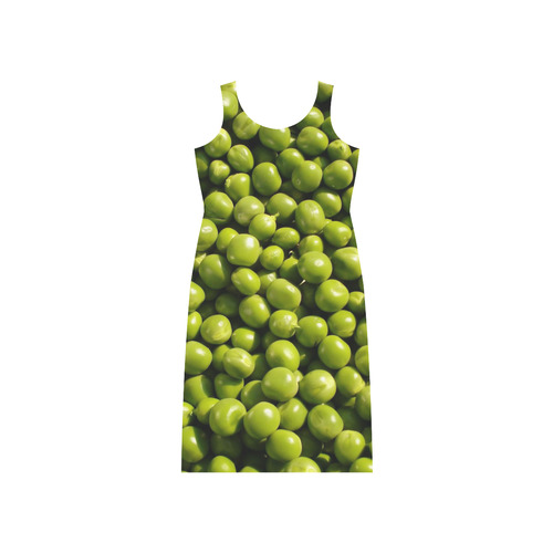 healthy peas Phaedra Sleeveless Open Fork Long Dress (Model D08)