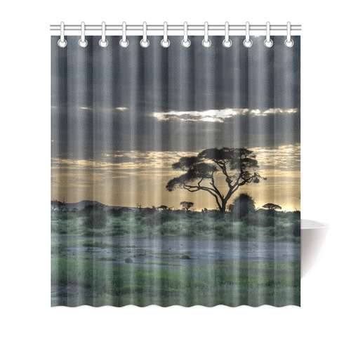 Africa_20160903 Shower Curtain 66"x72"