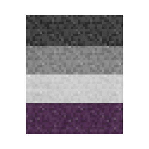 Asexual Pixel Flag Duvet Cover 86"x70" ( All-over-print)