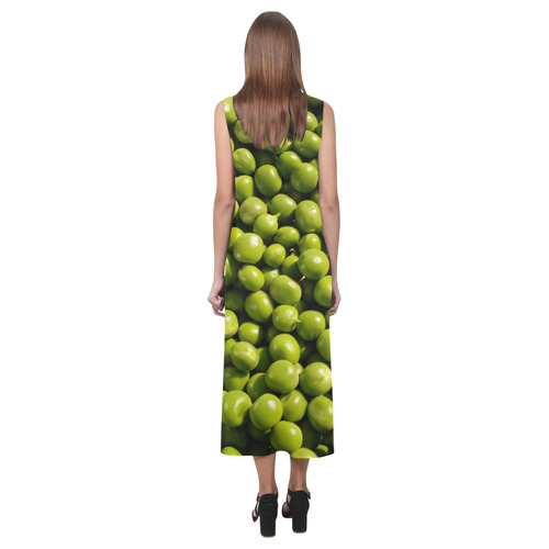 healthy peas Phaedra Sleeveless Open Fork Long Dress (Model D08)