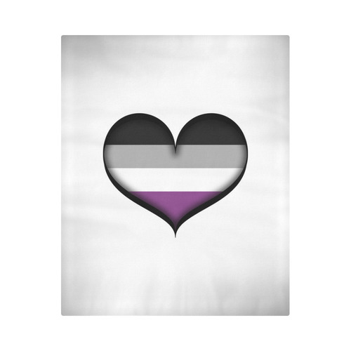 Asexual Heart Duvet Cover 86"x70" ( All-over-print)