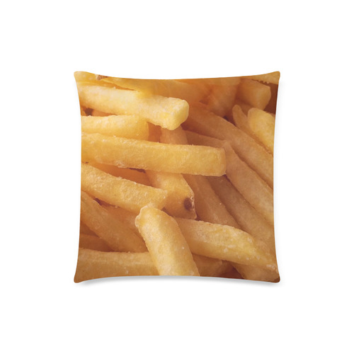 pommes Custom Zippered Pillow Case 18"x18"(Twin Sides)