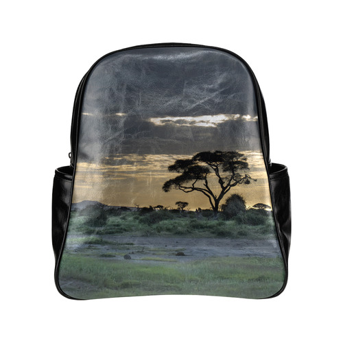 Africa_20160903 Multi-Pockets Backpack (Model 1636)