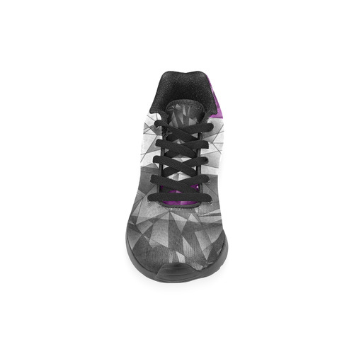 Abstract Asexual Flag Women’s Running Shoes (Model 020)