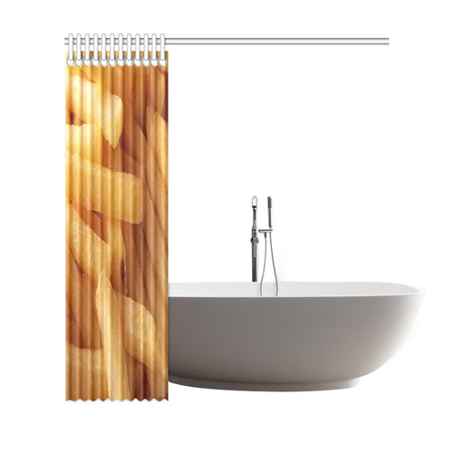 pommes Shower Curtain 69"x72"