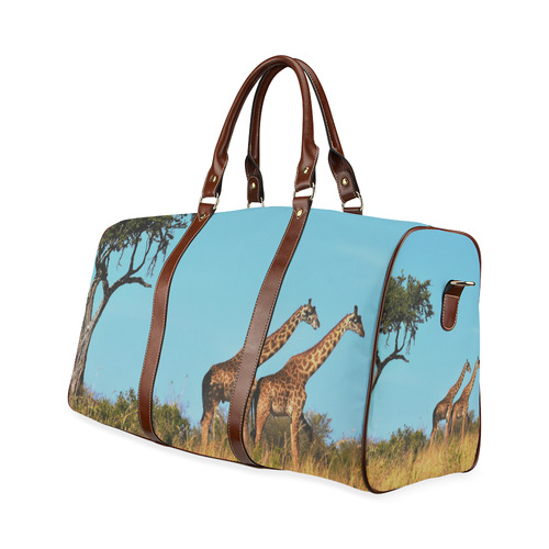 Africa_20160901 Waterproof Travel Bag/Small (Model 1639)