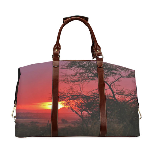 Africa_20160902 Classic Travel Bag (Model 1643)