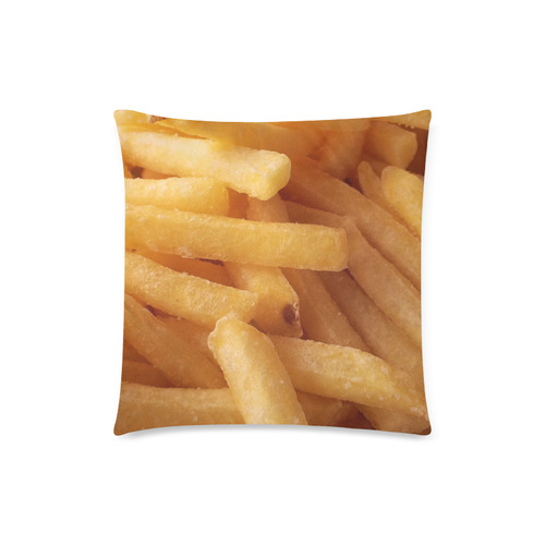 pommes Custom Zippered Pillow Case 18"x18"(Twin Sides)