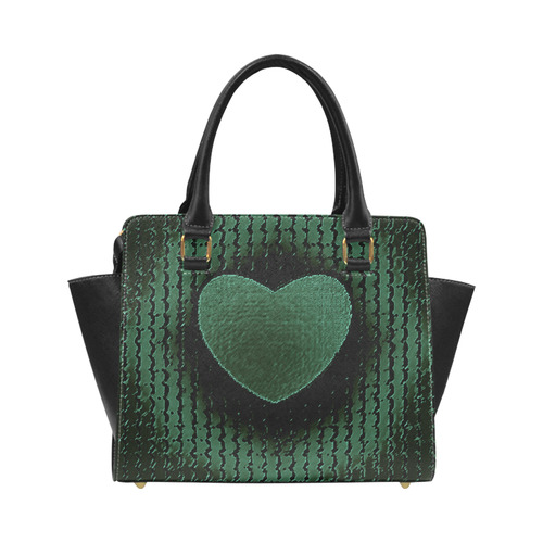 Zappy Heart Classic Shoulder Handbag (Model 1653)