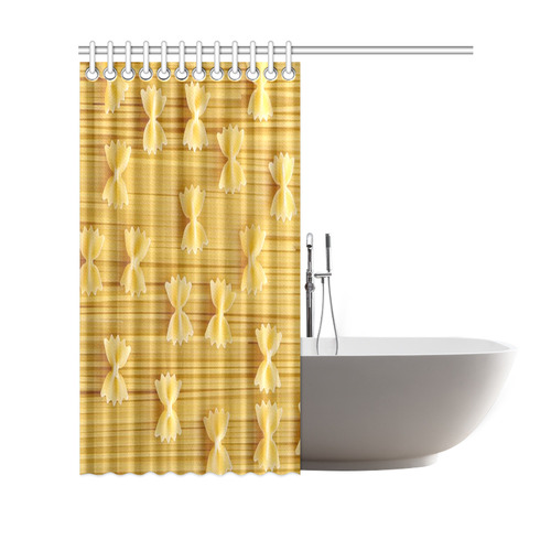 Pasta Shower Curtain 69"x70"