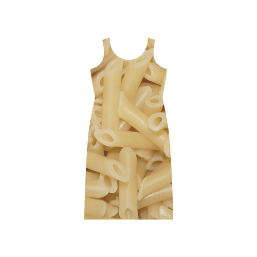tasty noodles Phaedra Sleeveless Open Fork Long Dress (Model D08)
