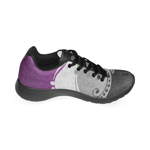 Asexual Ornamental Flag Men’s Running Shoes (Model 020)