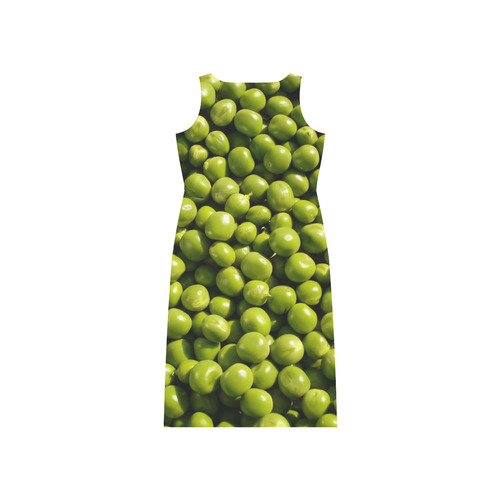 healthy peas Phaedra Sleeveless Open Fork Long Dress (Model D08)